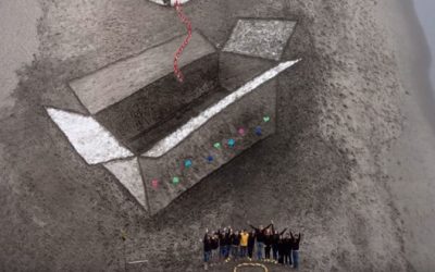 3D Box Sand Drawing Event