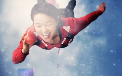 Kids Flying