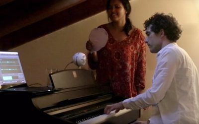 Improvisation piano-voice by Ideami and Baishali